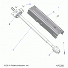 RANGER Drive train, front prop shaft - r20rrr99a  /  b (c...