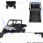RANGER 570 Body, decals - r20maa57b1  /  b9  /  ebh (900169)