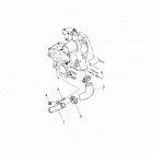 RANGER 902D EU/TRACTOR Engine, water pipe - r20rred4f1  /  n1  /  sd4c1 (...