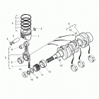 RANGER 902D EU/TRACTOR Engine, piston and crankshaft - r20rred4f1  /  n1 ...