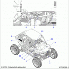 RZR XP TURBO S VELOCITY Body, decals common - z20pae92ac  /  bc  /  f92ac ...