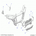 RZR XP Body, front bumper - z20nae99fc  /  e99nc  /  s99c...