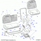 RANGER 902D EU/TRACTOR Body, seat asm. and slider - r20rrsd4c1 (c700872)