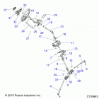 RANGER 1000XP PS CREW NSTR Steering, steering asm. - r20rsu99aa  /  ax  /  a9...