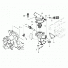 RANGER 902D EU/TRACTOR Engine, water flange and thermostat - r20rred4f1  ...