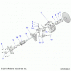 RZR XP TURBO 3PC Drive train, primary clutch - z20nae92kl (c701000-...