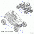 RZR RS1 PS MD Body, decals - z20s1e99ng (c700664)
