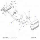 RANGER 902D EU/TRACTOR Engine, exhaust system - r20rred4f1  /  n1  /  sd4...
