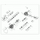 RZR PRO XP Drive train, main gearcase internals - z20ra_92ac ...