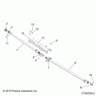 RZR XP 4 TURBO S VELOCITY Drive train, front prop shaft - z20p4e92ac  /  bc ...