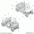 RZR 570 Body, decals - z20cha57a2  /  e57am (20rzr570decal...
