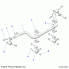 RZR 1000S4 Suspension, rear stabilizer bar - z20a4e99ah  /  b...