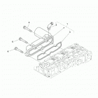 RANGER 902D EU/TRACTOR Engine, inlet manifold - r20rred4f1  /  n1  /  sd4...