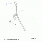 RANGER 902D EU/TRACTOR Engine, dipstick - r20rred4f1  /  n1  /  sd4c1 (c7...