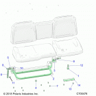 RANGER 1000 CREW NSTR FACTORY CHOICE 49S & 50S (R20RSU99/A/B) Body, seat asm. rear frame - r20rsu99  /  a  /  b ...