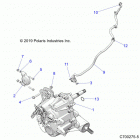 RZR XP Drive train, main gearcase mounting - z20nae99fc  ...