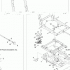 RZR XP Body, seat base adjuster, tractor - z20nas99cc (70...