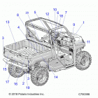 RANGER 902D EU/TRACTOR Body, decals - r20rred4f1  /  n1  /  sd4c1 (c70039...