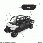 RANGER 1000XP  CREW NSTR PR Body, decals graphics - r20rsx99a9  /  aa  /  ap  ...