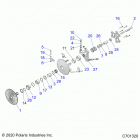 RANGER 1000 EPS HD, EVAP (R21RRH99AC/BC) Drive train, primary clutch - r21rrh99ac  /  bc (c...