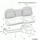 RANGER 902D EU/TRACTOR Body, seat asm.  - r20rred4f1  /  n1 (c700081)