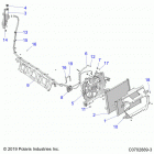 RZR PRO XP Engine, cooling, radiator - z20ra_92ac  /  bc  /  ...
