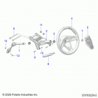 POLARIS GENERAL 1000 4P EPS EU (G20G4E99NG) Steering, upper steering asm. - g20g4e99ng (c07032...