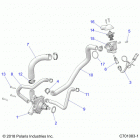 RZR Engine, waterpump and bypass - z20ase99ah  /  lh  ...