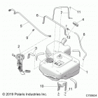 RANGER 1000XP PS CREW NSTR Body, fuel tank - r20rsu99aa  /  ax  /  a9  /  ap ...