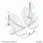 RZR PRO XP Body, seat belt mounting, standard - z20rae92ah  /...