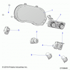 RANGER 1000XP PR NSTR Electrical, dash instuments - r20rrx99a9  /  aa  /...