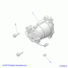 RANGER 902D EU/TRACTOR Engine, starter - r20rred4f1  /  n1  /  sd4c1 (c70...