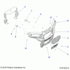 RZR Body, front bumper - z20ase99ah  /  lh  /  bh (c70...