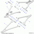 RZR Suspension, front control arms - z20ase99ah  /  lh...