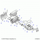 RZR 1000S 60 INCH EPS TRACTOR Engine, exhaust system - z20ass99c2  /  ch (c70081...