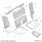 RZR PRO XP Body, rear closeoff - z20ra_92ac  /  bc  /  ak  / ...