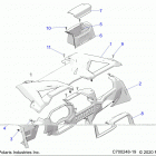 RZR XP1000 Body, dash - z20nae99ac  /  al  /  an  /  bc  /  b...