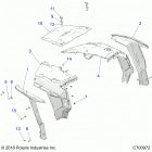 RZR 1000S4 Body, hood and front body work - z20a4e99ah  /  bh...