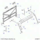 RANGER 902D EU/TRACTOR Chassis, cab frame - r20rred4f1  /  n1  /  sd4c1 (...