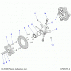 RZR Suspension, front carrier - z20ase99ah  /  lh  /  ...