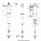 RZR XP1000 Suspension, rear shock internals - z20nam99al (702...