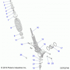 RANGER 570 3PC Suspension, front strut - r20maa57k1 (c0702740)