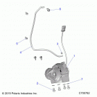 RANGER 1000XP  NSTR UL Drive train, front gearcase mounting - r20rry99a9 ...