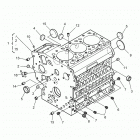RANGER 902D EU/TRACTOR Engine, crankcase - r20rred4f1  /  n1  /  sd4c1 (7...