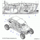 RZR XP 4 TURBO S VELOCITY Body, decals common - z20p4e92ac  /  bc  /  f92ac ...