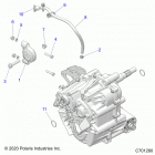 RANGER CREW 1000XP PS TX CA (R21RSF99AK) Drive train, main gearcase mounting - r21rsf99ak (...
