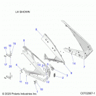 RZR PRO XP Body, doors - z20ra_92ac  /  bc  /  ak  /  bk  /  ...
