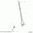 RZR RS1 PS MD Body, seat belt mounting - z20s1e99ng (c700666-1)