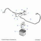 POLARIS GENERAL 1000 DLX OPT1 (G20GXJ99AP/AG/BP/BG) Electrical, battery - g20gxj99ap  /  ag  /  bp  / ...