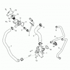 POLARIS GENERAL Engine, waterpump and bypass - g20g4d99as  /  bs (...